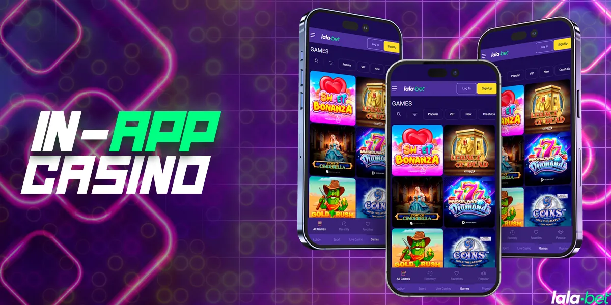 Casino op mobiele app