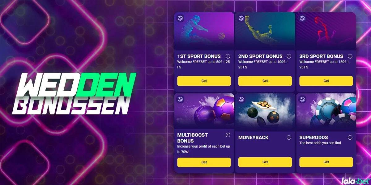 Bonussen voor sportweddenschappen